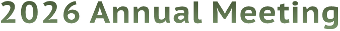 2026 Annual Meeting 2026 Annual Meeting